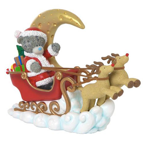 Moonlit Sleigh Ride Me to You Bear Figurine £60.00
